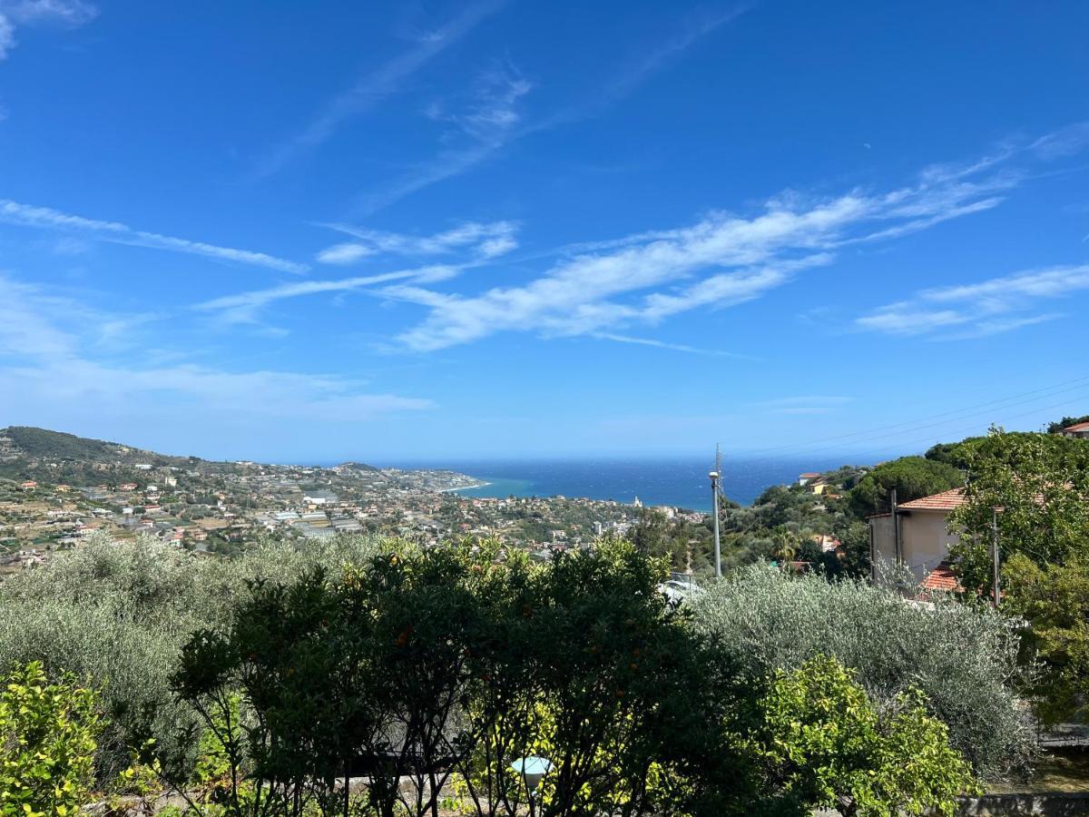 Villa In Collina Vista Mare Sanremo Exteriör bild